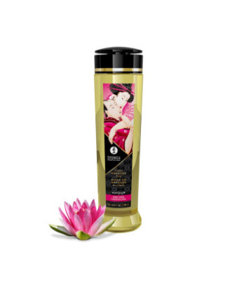 Huile de massage aphrodisiaque Coeur de Lotus 240ml 